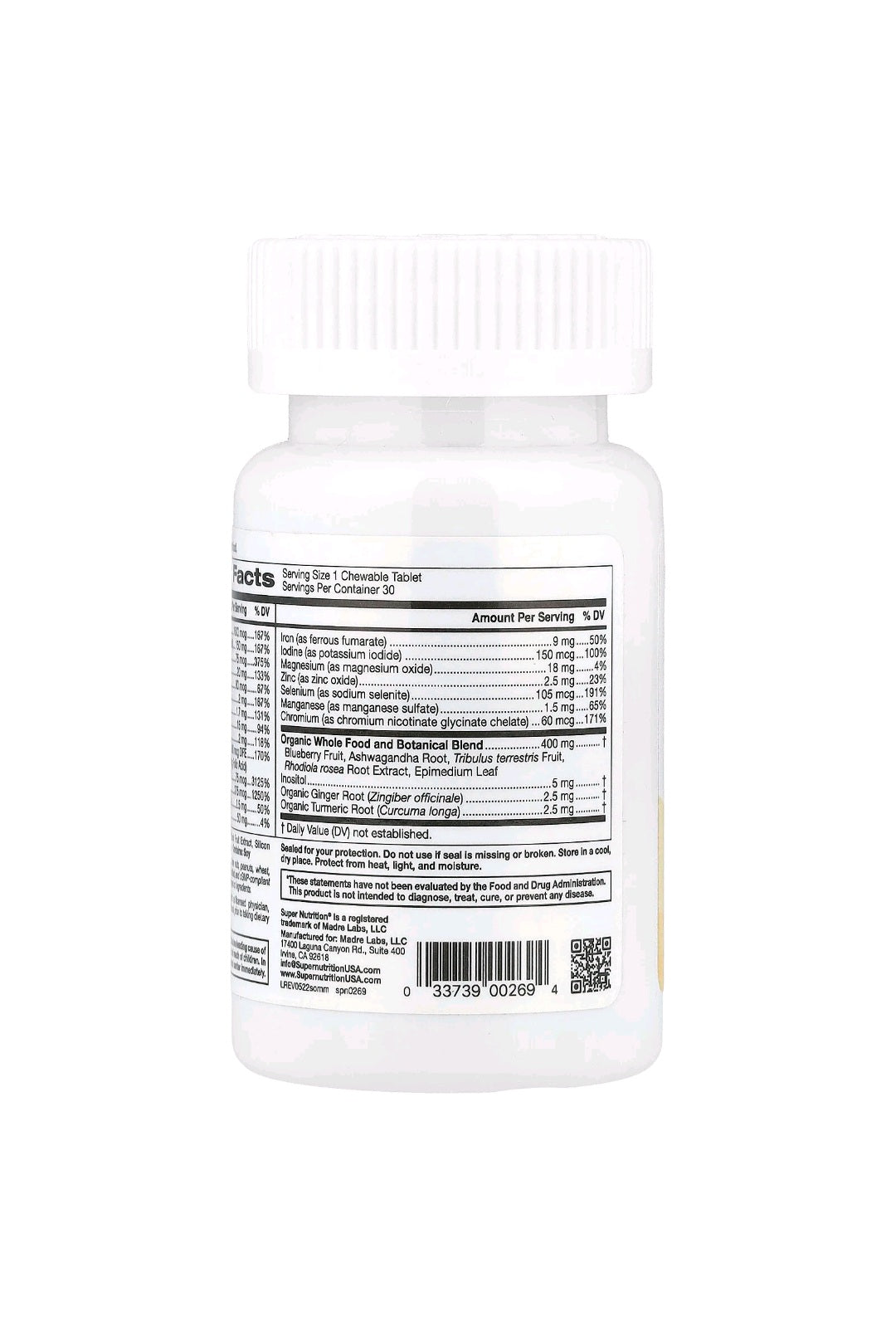 Simply One Chewable A-Z Multivitamin For Men