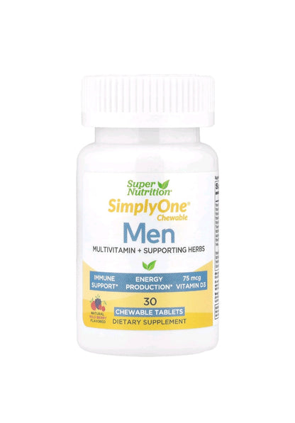 Simply One Chewable A-Z Multivitamin For Men